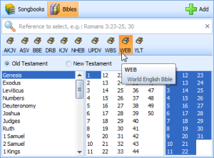 VideoPsalm – Free worship presentation software for churches